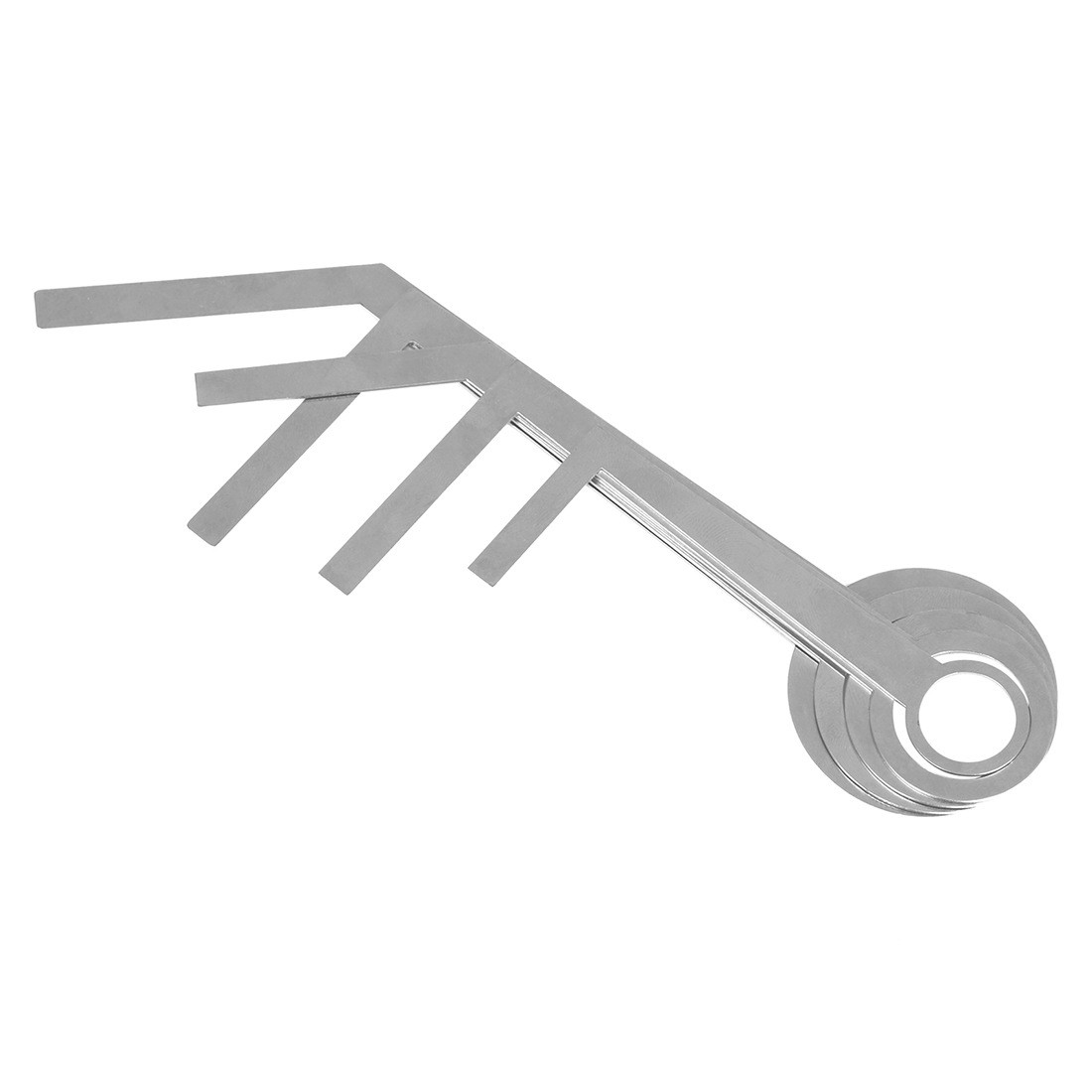 热销萨克斯音孔密闭性维修工具工具不锈钢皮垫衬垫安装密合度音孔