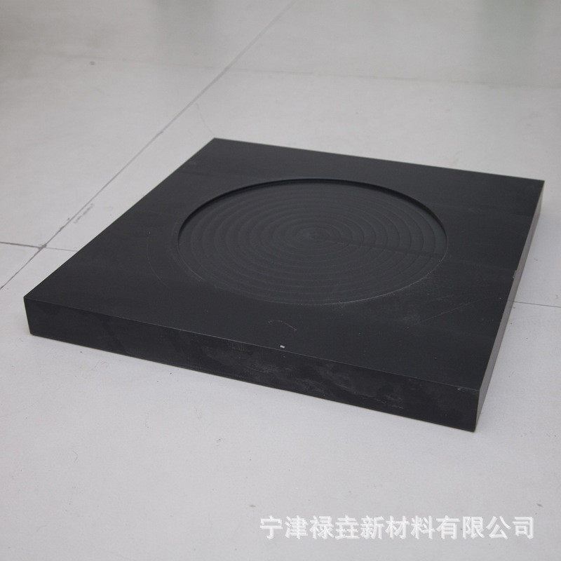 600*600*60抗压支腿垫板吊车承重三一泵车支脚板upe路面防护垫板