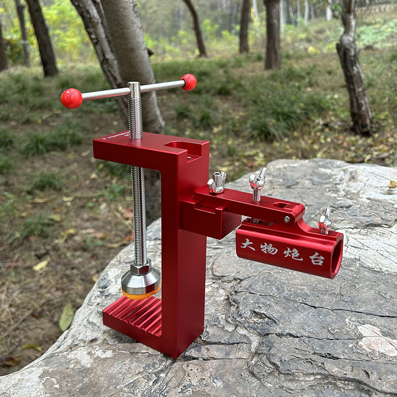 楼板夹大物筏台座黑坑青鱼巨物炮台架加厚加粗桥炮支架底座