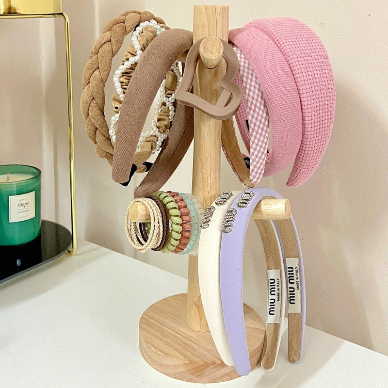 发箍收纳神器挂墙发饰收纳盒放头箍发夹发卡皮筋发圈的架子收纳架,收纳整理,首饰盒,淘宝优惠券,粉丝福利购,淘宝优惠卷