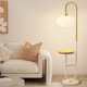 氛围灯奶油风落地灯客厅轻奢沙发边几带灯床头卧室网红落地台灯