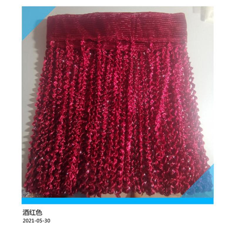 螺纹螺旋流苏线帘商场橱窗客厅加粗装饰成品隔断帘窗帘婚礼新品