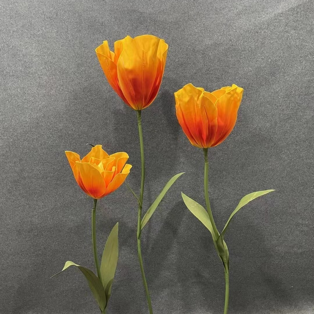 大号郁金香套装eva泡沫婚庆路引舞台美陈橱窗摄影布置摆件郁金香