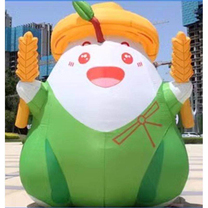 端午节充气大型发光粽子开业广告气球模型装饰卡通拱门气模道具