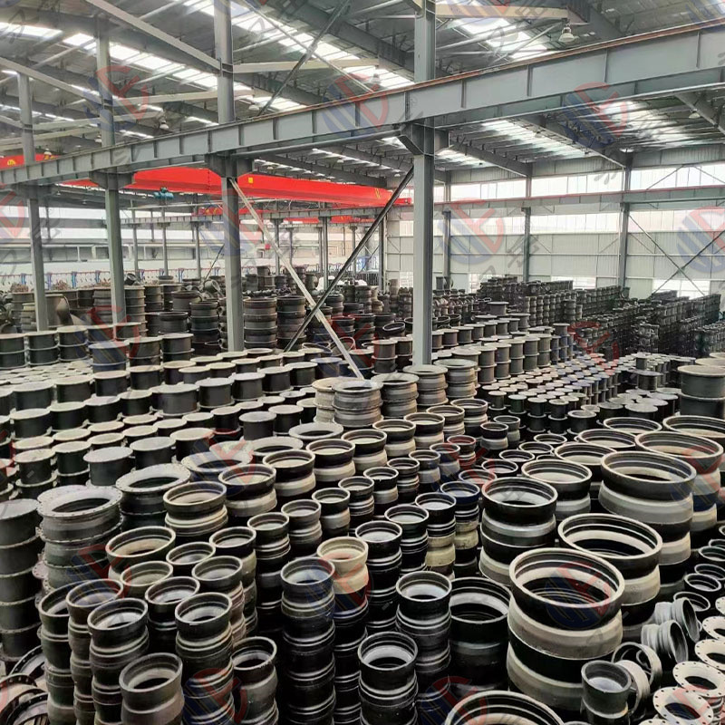 球墨铸铁三通全承三通承口丁字管球墨管道改道管件连接胶圈