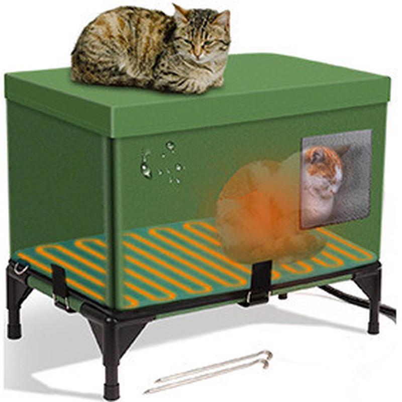 可加猫窝户外防水热卖热猫窝猫咪产房可折叠猫笼小猫保温猫窝