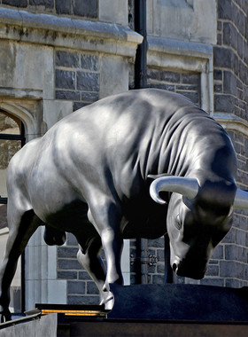 户外动物摆件雕塑仿铜牛耕地农耕耕牛文化玻璃钢民风民俗景观铸铜