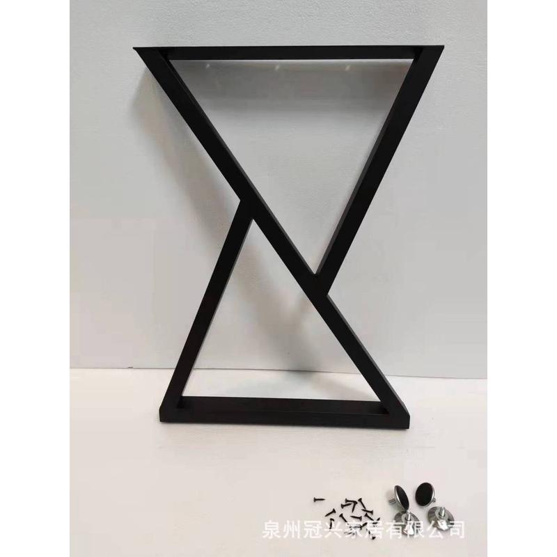 【工厂直销】北欧单边吧台腿支架金属支撑架脚简易书桌餐台办公桌