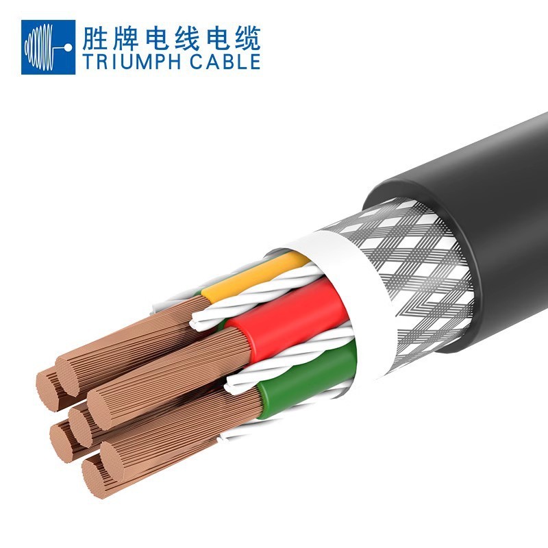 胜牌JS-TRVUP-PUR/0.15MM柔性拖链屏蔽线信号线2~16·芯信号传输