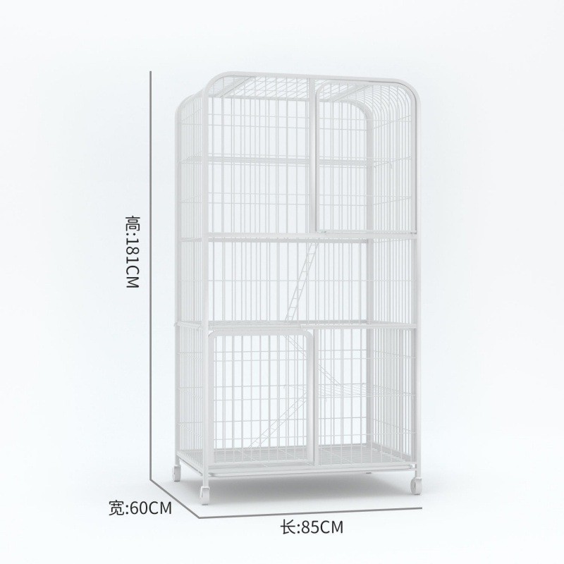 猫笼子家用室内超大自由空间猫别墅带厕所小型猫舍屋猫咪笼子