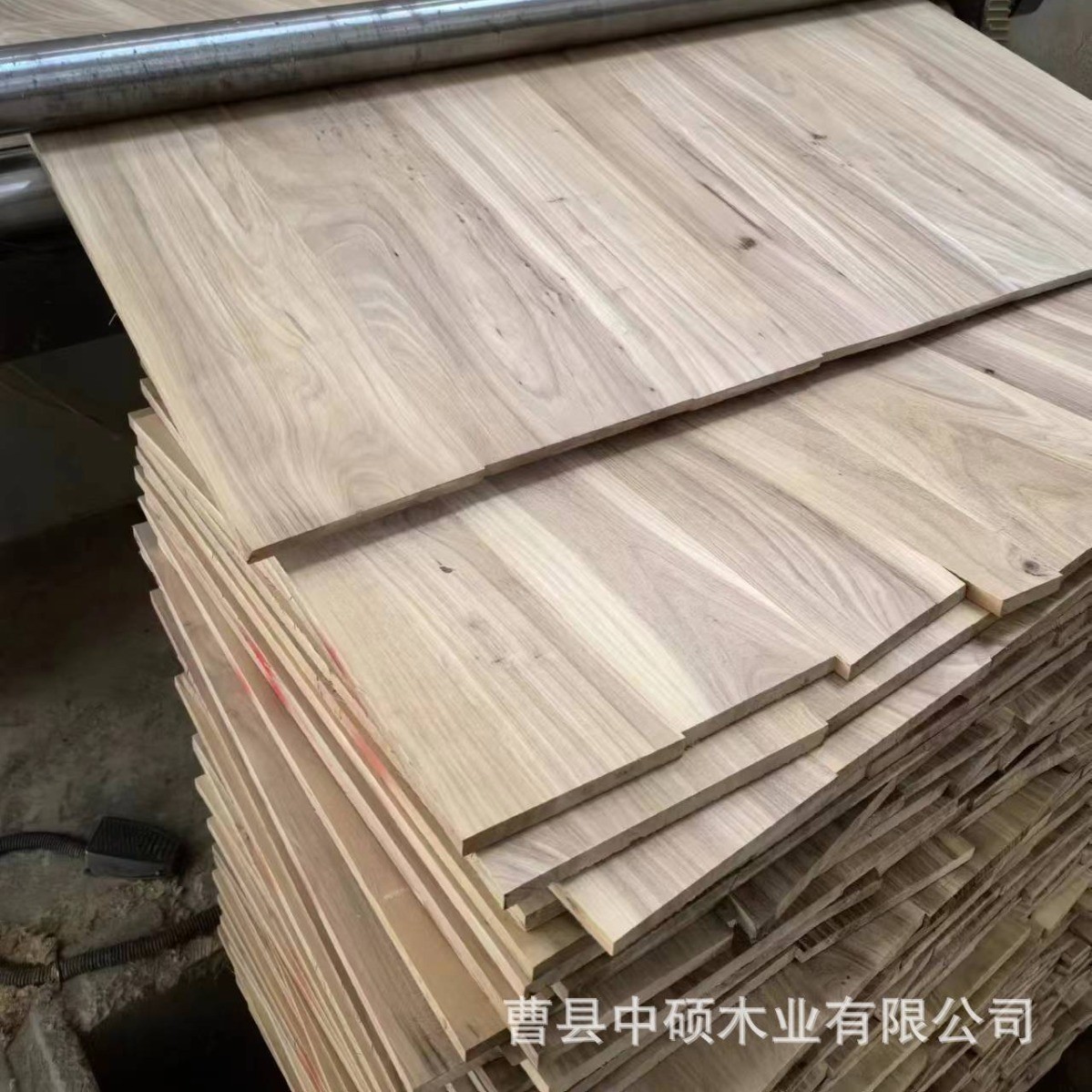 定制榆木直拼板碳化实木板家装板材配件木板片多种规格家具木建材