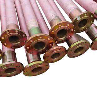 200钢丝编织高压软管扣压法兰连接排水高压胶管8寸dn200橡胶管