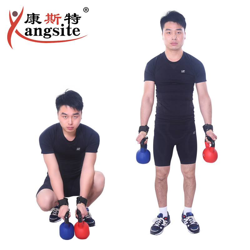 康斯特壶铃高档包胶健身哑铃男女士提壶壶铃4—20kg竞技健身器材