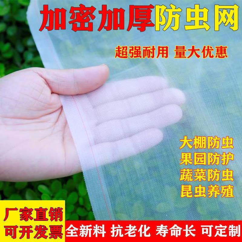 防虫网养猪场防蚊网农用蔬菜大棚加厚防虫纱网养殖场防蝇春江