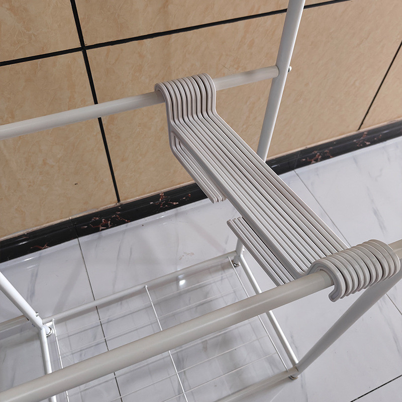 收纳架批发落地衣架家用移动置物架多功能厂家简易晾衣架卧室衣架