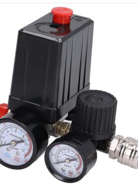 空压机自动气压力开关总成90-120ps德气泵配件欧式出口式接头