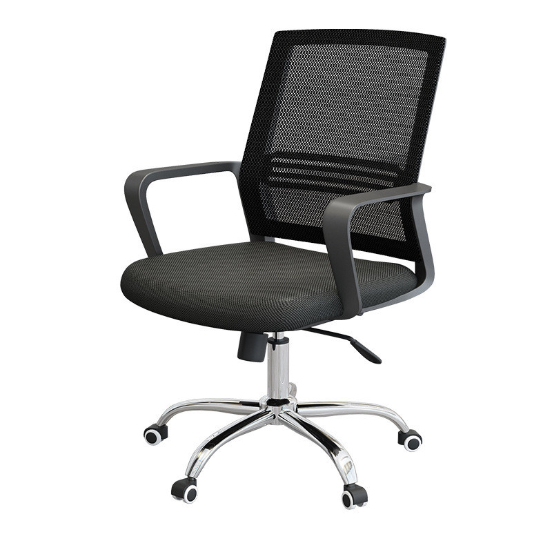办公电脑椅家用室舒适办公椅子职员工椅弓形升降靠背椅会议椅久坐