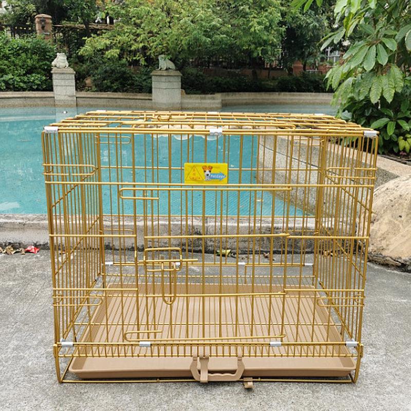 乐佳宠物笼加粗猫笼狗笼子宠物狗狗猫猫笼子折叠笼宠物多省包邮