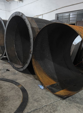 钢板卷不锈钢加工圆钢板卷圆加工钢板非标管道卷圆钢板加工