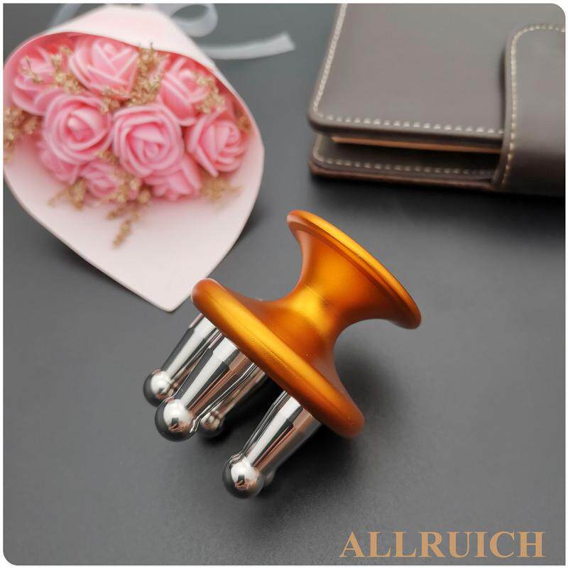 ALLRUICH奥瑞琪圆5叉经络松解器推筋按摩磁性淋巴叉经络磁拔筋棒