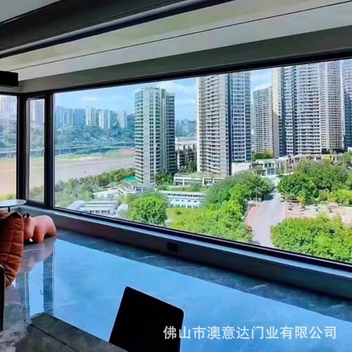 热销断桥铝门窗封阳台系统门窗隔音窗落地窗希美克五金6063t5厂家