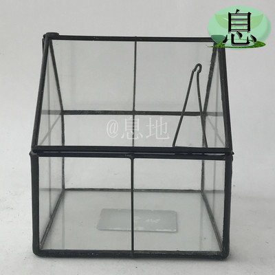 16085d包邮!玻璃直销几何玻璃花房多肉工厂花房微景观玻璃小花房
