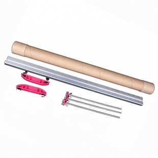 气球量球尺加厚铝合金材质双球专业测量杆气球人乳胶球量尺工具