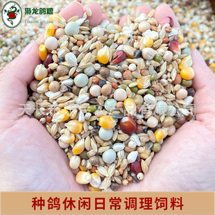 枭龙鸽粮赛营养50斤种鸽鸽信鸽鸟食营养鸽子食饲料