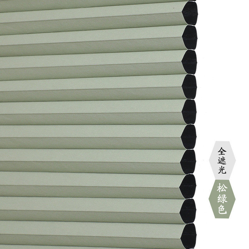 免打孔卫生间防水百叶窗帘窗帘遮光隔热开窗内蜂巢帘窗内百叶