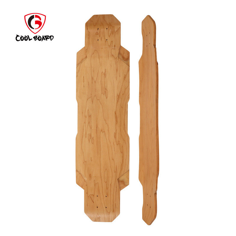 厂家销售滑板片下沉板速降板东北枫加枫长板光板滑板板面按需生产