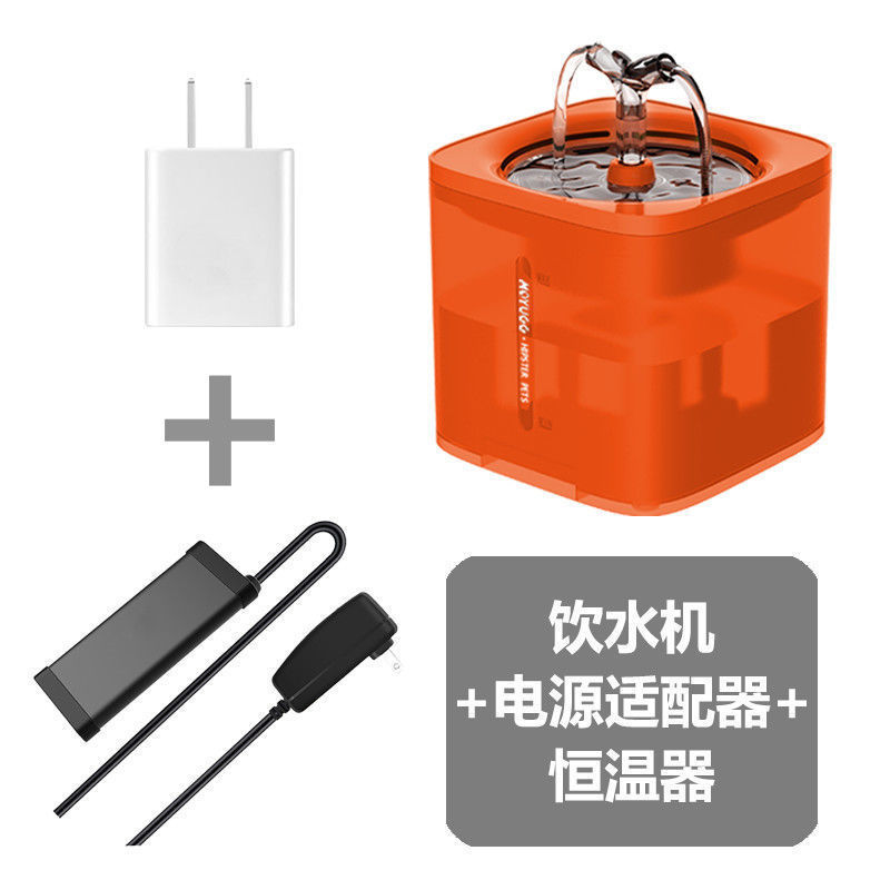 宠物猫咪自动饮水机器循环猫咪喂喝水器流动狗狗水器不湿嘴