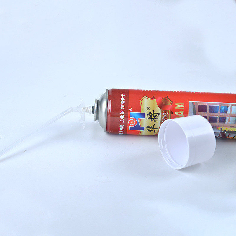 华将发泡胶门窗通用型缝堵洞填防水聚氨酯补缝补漏填充剂膨胀