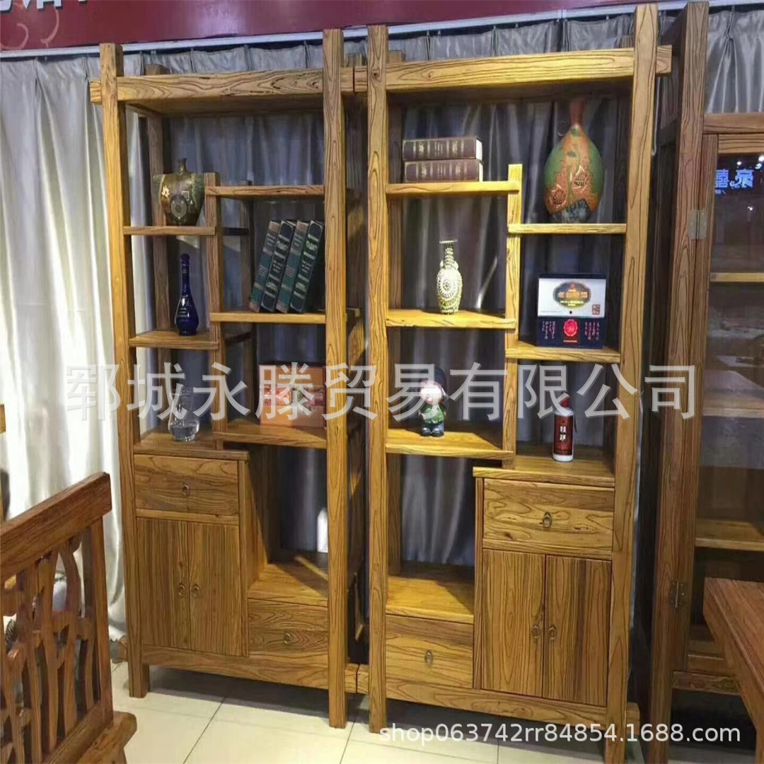 餐桌椅老榆木板材老榆木门板老榆木大桌面老榆木批发拼接板