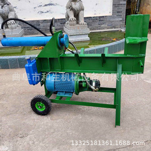 家用小型液压劈柴机220V电动劈木机60行程液压木桩树段破木器