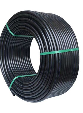 大口径hdpe给水管全新料pe给水管dn200管牵引拖拉黑色厂家批发