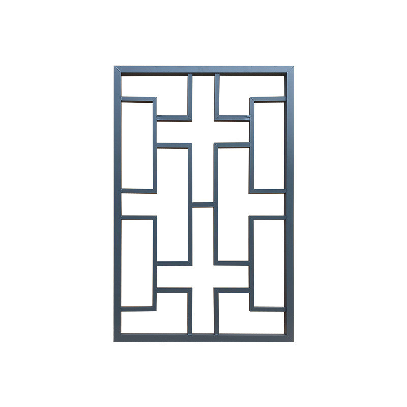铝合金窗花格栅新中式仿古防盗网铝艺花格烤漆隔断屏风纹仿木