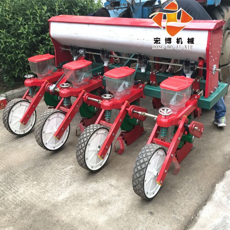 热销香菜可播小麦谷子玉米播种机人力生菜四轮菠菜播种机蔬菜播种