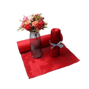 网格红色蜂巢状厂家纸垫撕拉牛皮纸缓冲防震填充礼品盒包装纸