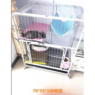 厂家直供猫笼子猫笼猫咪笼猫别墅大号家用