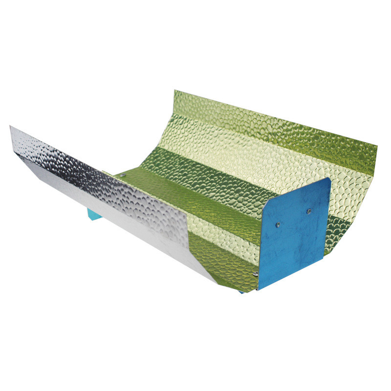 厂价直销led照明灯具铝合金板罩1060豆纹压花反光植物生长反光板