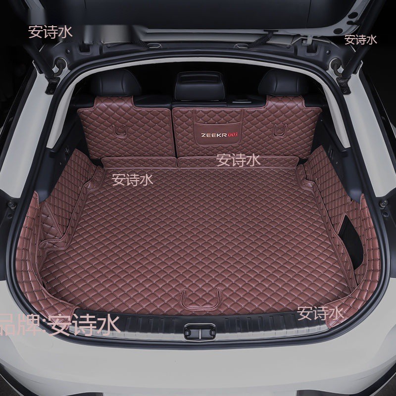 热销适用极氪001后备箱垫全包围21-2023款改装尾箱垫专用汽车内饰