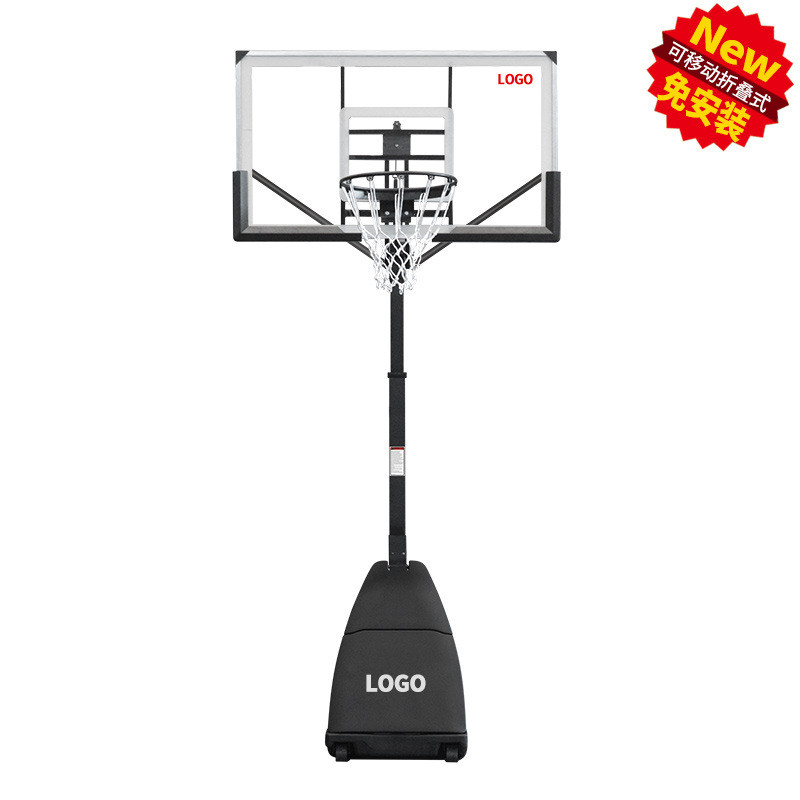 篮球架定制p027f移动升降式可折叠篮球架室内外升降可折叠加工