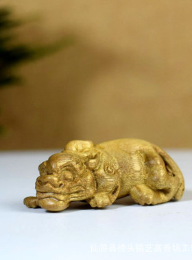 【金丝满】手把件挂件工艺品文玩桢楠楠金丝手持把玩车饰礼品挂件