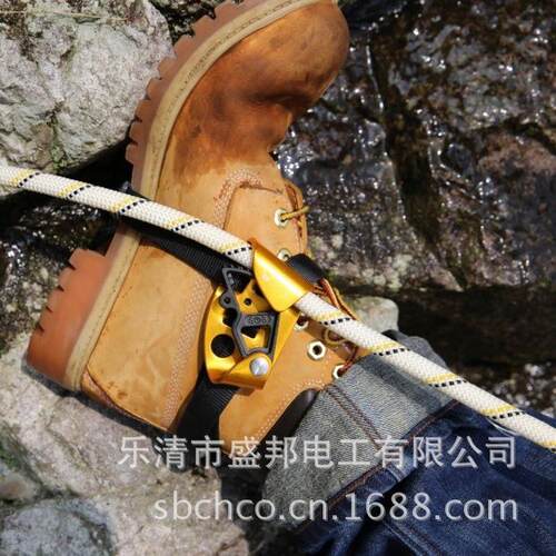 热销批发供应盛邦登山装备sob手握式上升器rb02脚踏式上升器可靠