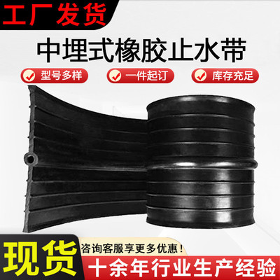 中埋式橡胶止水带建筑桥梁施工用背贴止水带水利工程651型止水带