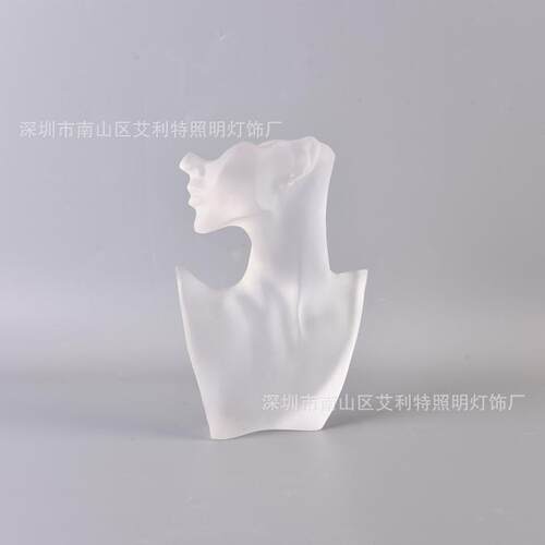 现代简约侧创意脸人像摆件北欧桌面酒柜办公室摆设艺术家居装饰品