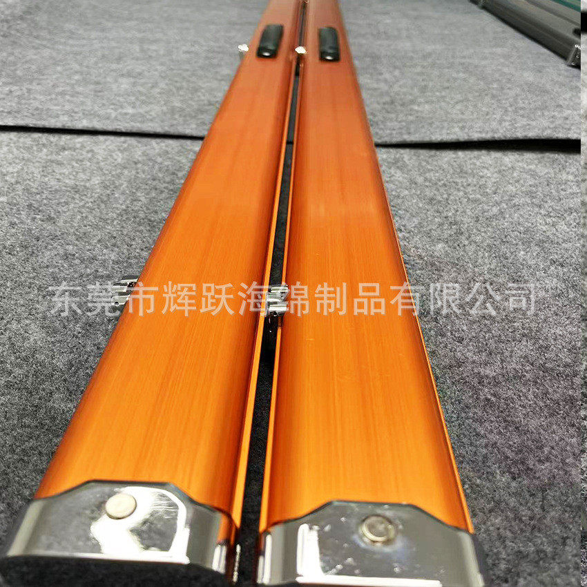 直销斯洛克通杆铝合金双槽杆盒pu内饰发泡海绵3/4三槽杆台球配件