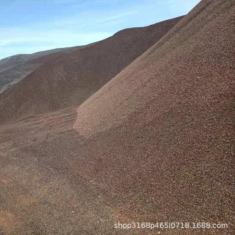 热销源头厂家生产用火处理人工湿地滤料水山石园林造景黑色红色火