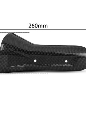 热销适用duke390advduke250adventure尾段盖防烫碳纤维隔热板护板