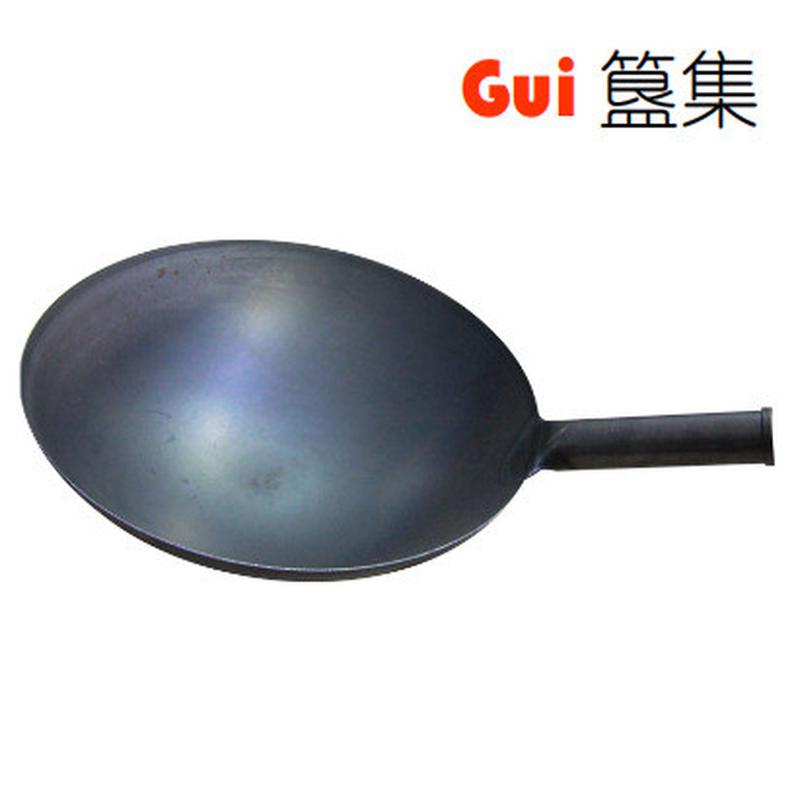 HT36CM真铁黑色安全锅炒菜锅电磁炉通用商用厨房设计餐厅专业设计